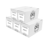 OKOLine 5X CRG712, 1870B002 - Toner compatibile con Canon LBP-3010, LBP-3100, LBP-3018, colore: Nero