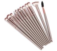 OKOVO 12pcs Makeup Brushes Set Loose Powder Blush Powder Concealer Eyeshadow Lip Brushes，Travel Makeup Brush Set for Foundation, Concealer, Blush and Eyeshadow Brush