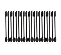 OKOVO 20 pezzi spatola in silicone mini punta piccola manico esteso doppio raschietto per trucco monopezzo senza cuciture facile pulire