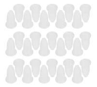 OKOVO 30PCS Staffa per piastra filtro inferiore in plastica regolabile in altezza per acquari Accessorio di supporto per scheda griglia di filtrazione per acquari (Trasparente)