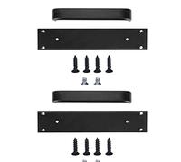 OKOVO Accessorio hardware per trappola per porta in lega di alluminio per porte scorrevole in legno 2 pcs/set
