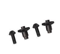 OKOVO Differential Gears Set Helical Gear Set Black Remote Control Front And Rear Axle Gear Steel Axle Differentials Gear for Traxxas 1/18 TRX4M RC Vehicle