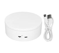 OKOVO Espositore rotante Piattaforma girevole motorizzata da 360 gradi per esposizione di piccoli prodotti 3 kg (Diametro 13 cm/5,1 pollici)