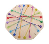 OKOVO Gioco per rompere la corda Kid Rope Knots Puzzle Gioco da tavolo sociale Pensiero logico Sviluppo Concentrazione Giocattolo interattivo per genitore e bambino
