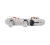OKOVO Piastra di controllo della chitarra elettrica Precarato IMMATTURE A 3 Switchs Telecaster Parti (Colore di nichel GE205)