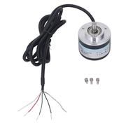 OKOVO Rotating Incremental Encoder 2 Phase 50mm Outer Diameter Encoder for Drainage Survey DC5-24V (400P/R)