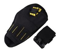 OKOVO Sacchetto per impianto di perforazione multifunzionale per il trapano indossa un design multi tascabile leggero e portatile per vari strumenti in tessuto oxford e 600D (Nero)