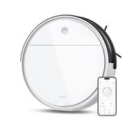 OKP K5 Robot Aspirapolvere, 2500Pa, 120 Minuti, WiFi/App, Sistema di Filtrazione Efficiente, Auto-Ricarica, Design Sottile, Silenzioso, Perfetto per Pavimenti Duri, Peli di Animali, Tappeti