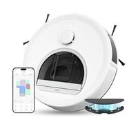 OKP L6 Robot Aspirapolvere Lavapavimenti con Mappatura, LiDAR DToF Intelligente, 6000Pa, 150 Min, Zone No-Go, WiFi/APP/Alexa, Aspirapolvere Robot Silenzioso Ideale per Peli di Animali Pavimenti Duri