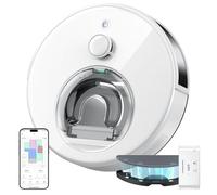 OKP L7 Robot Aspirapolvere con LiDAR DToF, 6000Pa, 150 Minuti, Evitamento ostacoli con PSD, Mappatura Intelligente, Zone No-Go, WiFi/App/Alexa, Ideale per Peli di Animali e Pavimenti Duri, Bianco