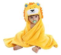 OKSakady Asciugamano Per il Bagno Degli Accappatoi Con Animali Dei Cartoni Animati Con Cappuccio Cameretta Biancheria Coperte e Copertine Copertine Avvolgenti