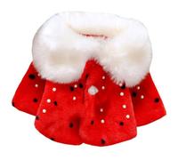 OKSakady Neonato Infantile Bambino Ragazza Pelliccia Ecologica Cappotto Giacca Mantellina Mantello Poncho 0-3 Anni