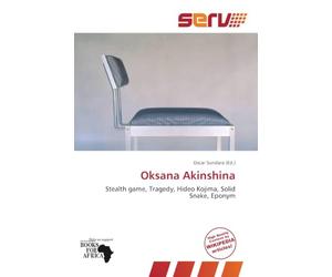 Oksana Akinshina: Stealth game, Tragedy, Hideo Kojima, Solid Snake, Eponym