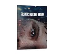 OKSDMQNS Poster decorativo da parete con film "Night on Fire", stampa artistica su tela, poster decorativo moderno, per camera da letto, 40 x 60 cm