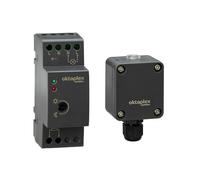 Oktaplex Edi interruttore crepuscolare top hat rail 35mm 230V sensore esterno IP65 sensore luce esterno antracite