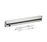 Oktaplex illuminazione Luce sottopensile LED cucina alluminio 10W 230V bianco neutro 4000K 60cm luce sottopensile orientabile Rota 800lm striscia luminosa LED con interruttore