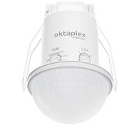 Oktaplex Kim sensore di movimento da incasso esterno 360° bianco