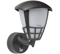Oktaplex Lampada da esterno LED IP54 con sensore di movimento applique Bel in antracite E27 design moderno per ingresso giardino o terrazza 230V