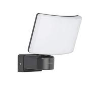Oktaplex Lighting Cali - Faretto LED per esterni, 30 W, IP65, 3000 K, proiettore da parete, luce bianca calda, colore antracite