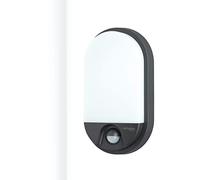 Oktaplex lighting Lampada LED Esterno con Sensore Movimento Bianco Caldo 10W Lampada da Parete IP54 Applique per Interni ed Esterni Lumi Motion
