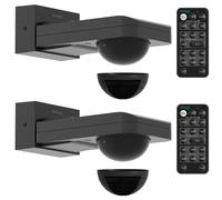 Oktaplex Tea set da 2 sensori di movimento antracite 9 m con telecomando