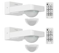 Oktaplex Tea set da 2 sensori di movimento per esterni Bianco 9 m