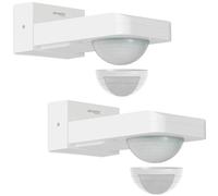 Oktaplex Tea set da 2 sensori di movimento per esterni Bianco 9 m