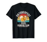 Oktoberfest 2026 Squadra Bere Facciamo Schnitzel affrontato Maglietta