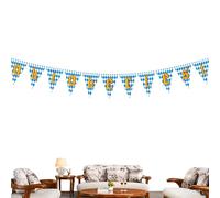 Oktoberfest Banner - Fandochi di da 5,91 pollici per feste a tema tedesco, celebrazioni del festival della birra con funzione decorativa, stendardi per oggetti fotografici per eventi all'apert