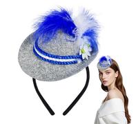 Oktoberfest Costume tedesco - Hat Oktoberfest | Cappello bavarese | Giochi di ruolo copricapo | Costume del festival della birra | Vesti le provviste per bambini e adulti