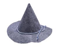 Oktoberfest Grey Hat - Breed Brim Costume Hat per eventi e celebrazioni a tema bavariano | Accessorio per spacciatori da festa per uomini e donne adolescenti adulti, forniture per abbigliamento