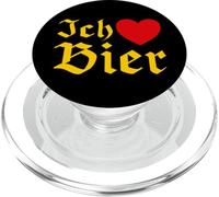 Oktoberfest Ich Liebe Bier I Love Beer Heart Festival tedesco PopSockets PopGrip per MagSafe