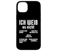 Oktoberfest Ich Weiss Es Nicht Studente tedesco Altoparlante tedesco Custodia per iPhone 14 Plus
