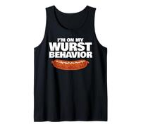 Oktoberfest I'm On My Wurst Behavior Canotta