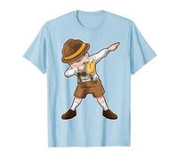 Oktoberfest Lederhosen Dabbing T Shirt Birra Cameriere Dab Tees Maglietta
