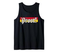 Oktoberfest Prost Funny German Cheer Vintage Beer Drinking Canotta