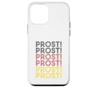 Oktoberfest Prost Funny German Cheer Vintage Beer Drinking Custodia per iPhone 12 mini