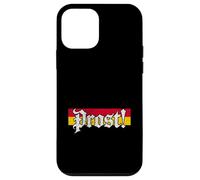 Oktoberfest Prost Funny German Cheer Vintage Beer Drinking Custodia per iPhone 12 mini