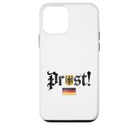 Oktoberfest Prost Funny German Flag Vintage Beer Drinking Custodia per iPhone 12 mini
