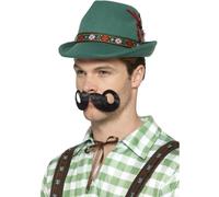 Oktoberfest Trenker Cappello Donna Uomo Birra Bavarese Costume Adulti Deluxe