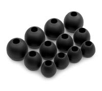 Okuli 12 x Gommini Auricolari in Silicone Ricambio per Audio-Technica Auricolari Cuffie in Nero