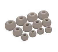 Okuli 12 x Gommini Auricolari in Silicone Ricambio per JBL Tour Pro 2 Auricolari Cuffie in Grigio