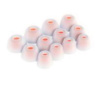 Okuli 12 x Gommini Auricolari in Silicone Ricambio per JBL Tune 230NC TWS, Live Pro+ Auricolari Cuffie in Bianco