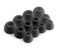 Okuli 12 x Gommini Auricolari in Silicone Ricambio per JBL Tune Beam, Ghost Auricolari Cuffie in Nero