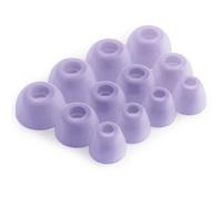 Okuli 12 x Gommini Auricolari in Silicone Ricambio per JBL Tune Beam, Ghost Auricolari Cuffie in Viola