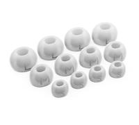 Okuli 12 x Gommini Auricolari in Silicone Ricambio per JBL Tune Buds Auricolari Cuffie in Bianco