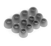 Okuli 12 x Gommini Auricolari in Silicone Ricambio per JBL Wave 200 TWS Auricolari Cuffie in Nero