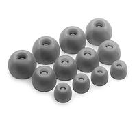 Okuli 12 x Gommini Auricolari in Silicone Ricambio per Samsung Galaxy Buds 2 Auricolari Cuffie in Nero