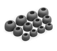 Okuli 12 x Gommini Auricolari in Silicone Ricambio per Samsung Galaxy Buds 3 Auricolari Cuffie in Grigio
