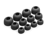 Okuli 12 x Gommini Auricolari in Silicone Ricambio per Samsung Galaxy Buds 3 Auricolari Cuffie in Nero